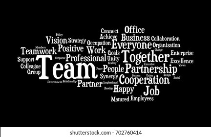 Team Word Cloud Stock Illustration 702760414 | Shutterstock