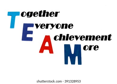 Team Word Written On White Background Stock Illustration 391328953 ...