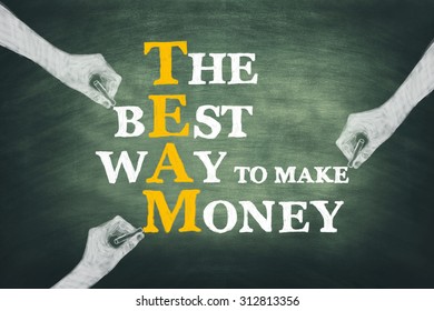 Team work the best way to make money