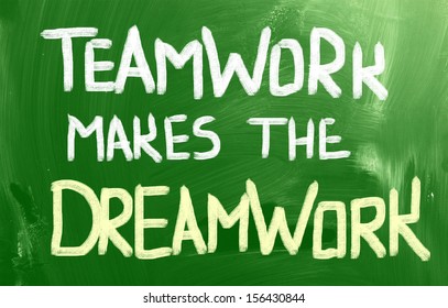 140 Teamwork makes dreamwork Images, Stock Photos & Vectors | Shutterstock