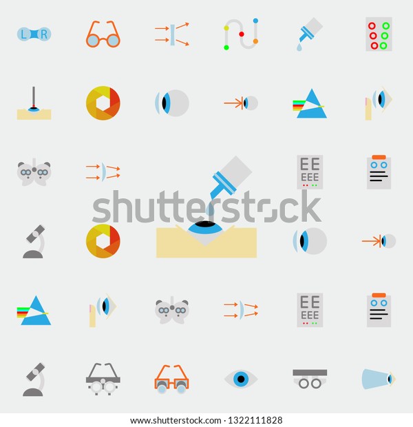 tears illustration icon. optometry icons universal\
set for web and\
mobile