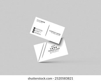 Tech-Brand-Identity-Business-Card, Business Card Design, Print Template, Brand Identity, Visiting Card, Creative Design, Simple, Minimal, Luxury, Elegant, Stationary, Modern, Corporate Identity