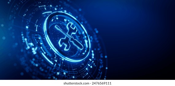 Technical Support Customer Service Business Technology Internet Concept. 3D Illustration - Powered by Shutterstock