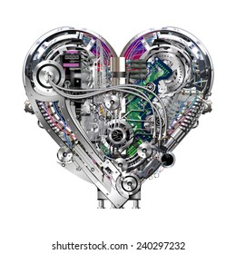 A Technically Mechanical Heart At Hard Work