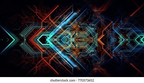 3d electronic wallpapers