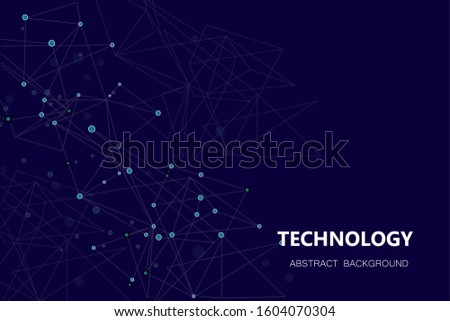 Technology abstract blue background.Technology concept. Texture background