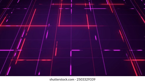Technology advanced grid flowing background. Corporate geometry futuristic graphic growth concept mesh. Grid motion graphic for science, blueprint, and marker infographic interface.
