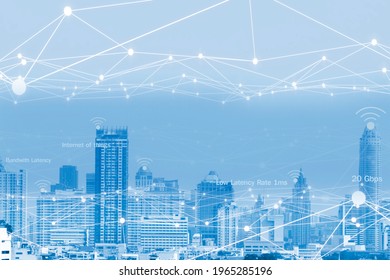 Technology Communication in the future,internet concept,abstract background