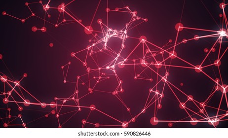 Technology connection shape.Abstract photo of Computer generated background, Connect futuristic Concept