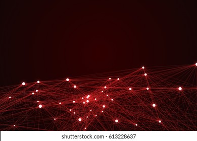 Technology connection shape.Abstract photo of Computer generated background, Connect futuristic Concept