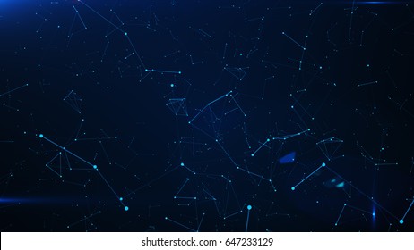 Technology connection shape.Abstract photo of Computer generated background, Connect futuristic Concept