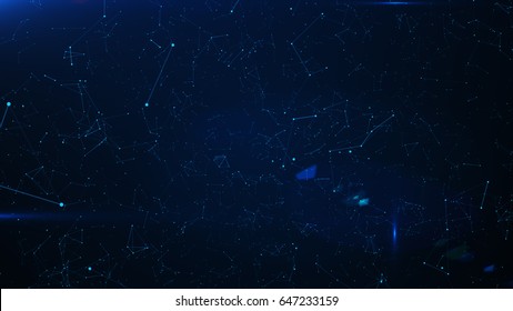 Technology connection shape.Abstract photo of Computer generated background, Connect futuristic Concept