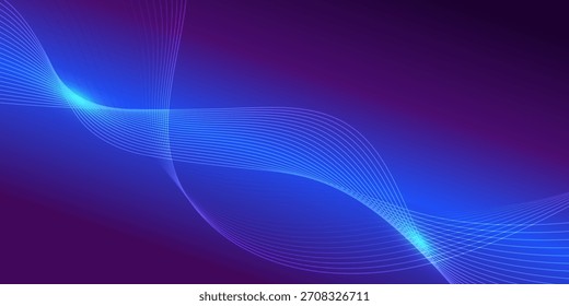 Technology digital flow background, modern tech banner, corporate business concept, hi-tech abstract background for presentation business or tech event poster.