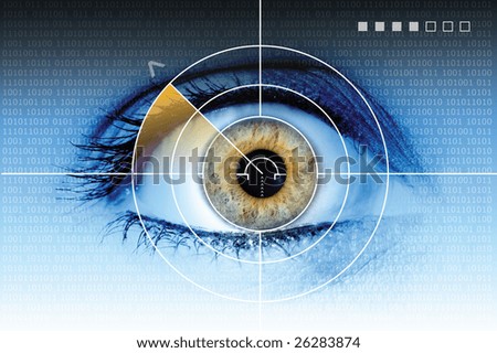 technology eye scan radar
