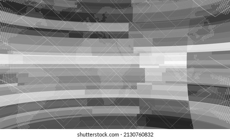 Technology News Background Animation. Abstract Technology Background.