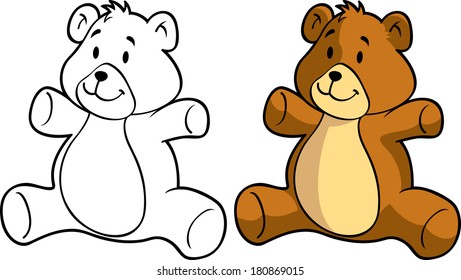 Similar Images, Stock Photos & Vectors of teddy bear - 70718392