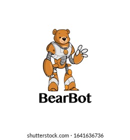 Tedy Bear With Robot Body