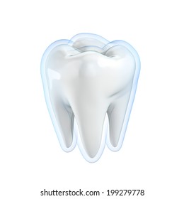 Teeth Protection 3d Concept 