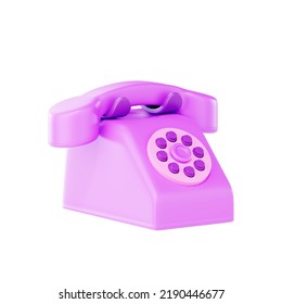 Telephone Electronic Device, 3d Illustration