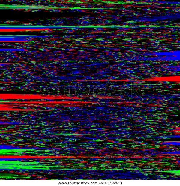 テレビノイズ抽象的rgbグリッチモダンデコレーション背景 のイラスト素材