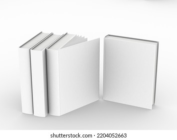 Premium Photo Blank Book Empty Book Mockup Three Books Stack Books