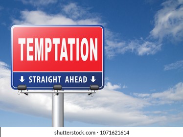 Temptation Resist Devil Temptations Lose Bad Habits By Self Control.
