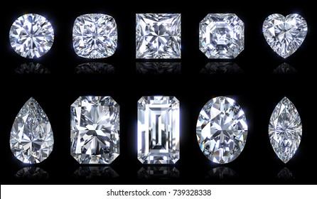 unusual diamond cuts and shapes