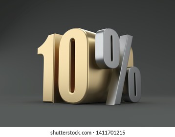 Ten Percent - 3D Rendered Image