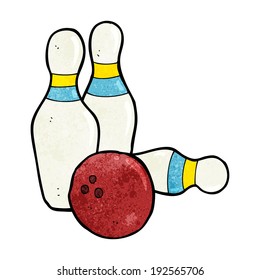 Ten Pin Bowling Cartoon Stock Illustration 192565706 | Shutterstock
