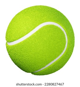 Tennis Ball 3D Illustration. Tennis Ball 3D Icon. - Powered by Shutterstock