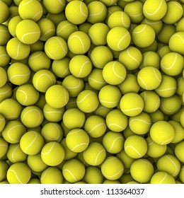 Tennis Balls Background