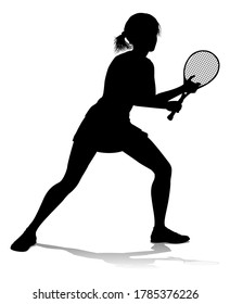 テニス 女 のイラスト素材 画像 ベクター画像 Shutterstock