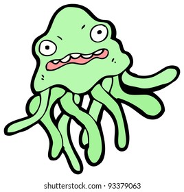 Tentacle Squid Cartoon Stock Illustration 93379063 | Shutterstock