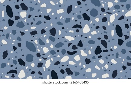 Terrazzo Background Pattern Design. Illustration