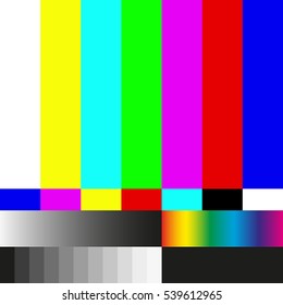 Test Tv Screen Background And Television Error