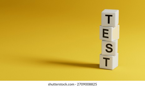 test.3D illustration of wooden elements.close up of wooden elements,3D rendering