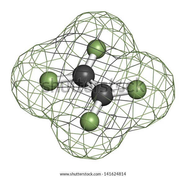 Tetrafluoroethylene Tfe Polytetrafluoroethylene Ptfe Polymer Building ...