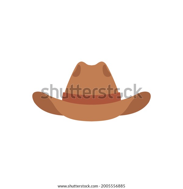 Texas Hat Vector Illustration Flat 