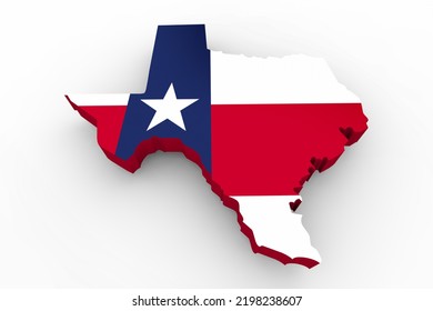 Texas State Flag Map Shape Background Stock Illustration 2198238607 ...