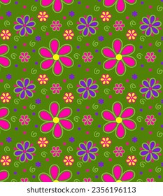 Textile design multicolor pattern in reapeat for women fabric printing like abstract ethnic ikat floral flowers texture backgrounds. And use for others like wallpapers wedding card greeting cards etc.
