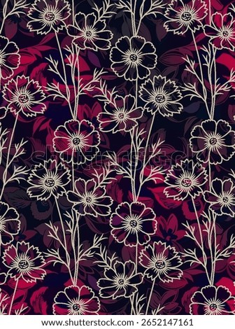 Textile digital design allover border and motif create unique pattren with new elements. Paisley mughal arts and etc