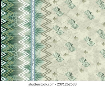 Textile digital design motif pattern decor hand made artwork frame gift card wallpaper women cloth ornament abstract border rug ethnic ikat etc new semi bold flower designs with geomatrical working
