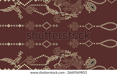 Textile digital design motif pattern decor hand made artwork frame gift card wallpaper women cloth ornament abstract border rug ethnic ikat etc new semi bold flower designs with geomatrical.