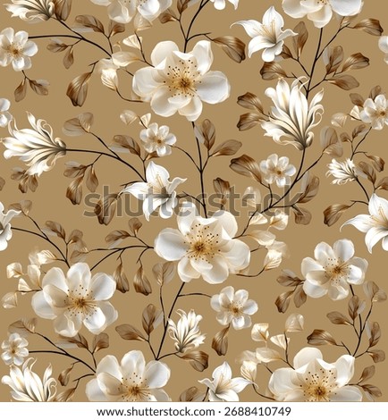 Textile digital design motif pattern decor hand made artwork frame gift card wallpaper women cloth ornament abstract border rug ethnic ikat etc new semi bold flower designs with geomatrical working