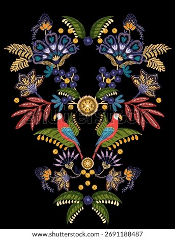textile digital design motif pattern hand made artwork frame gift card wallpaper women cloth ornament abstract border rug ethnic ikat etc new semi bold flower designs with geometrical working