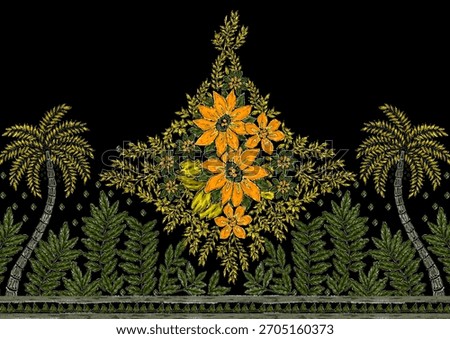 textile digital design motif pattern hand made artwork frame gift card wallpaper women cloth ornament abstract border rug ethnic ikat etc new semi bold flower designs