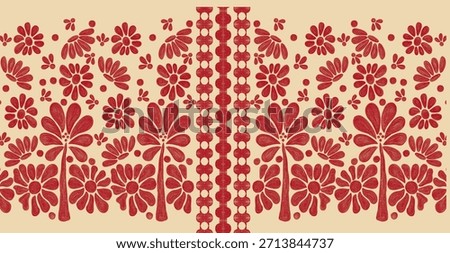 textile digital design motif pattern hand made artwork frame  women cloth ornament abstract border rug ethnic ikat etc new semi bold flower designs