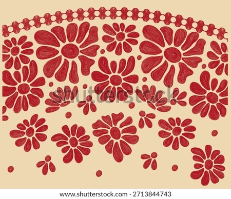 textile digital design motif pattern hand made artwork frame  women cloth ornament abstract border rug ethnic ikat etc new semi bold flower designs