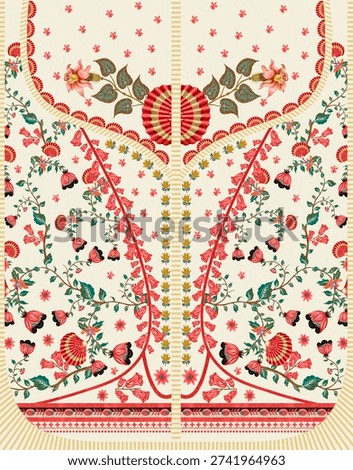 textile digital design motif pattern hand made artwork frame gift card wallpaper women cloth ornament abstract border rug ethnic ikat etc new semi bold flower designs