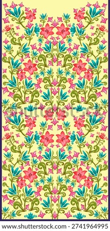 textile digital design motif pattern hand made artwork frame gift card wallpaper women cloth ornament abstract border rug ethnic ikat etc new semi bold flower designs